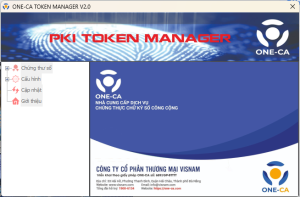 OneCA token manager V2